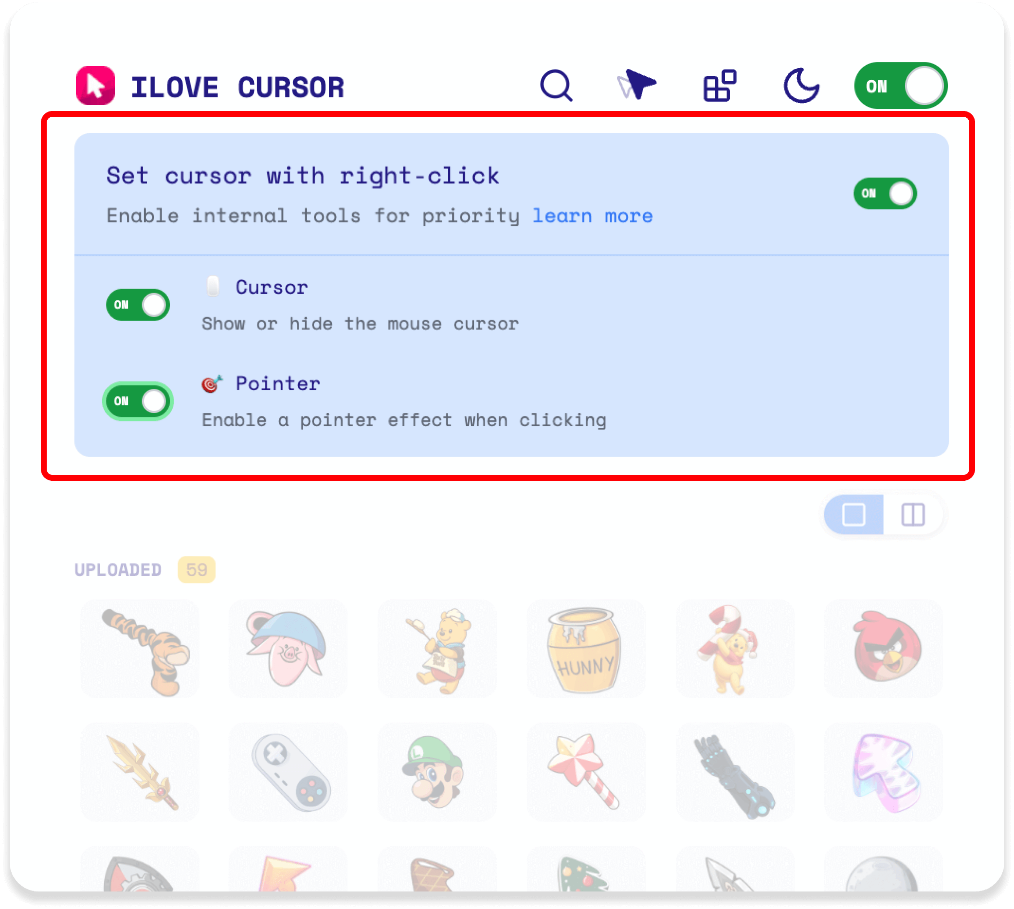Customizing Cursor and Pointer Effects